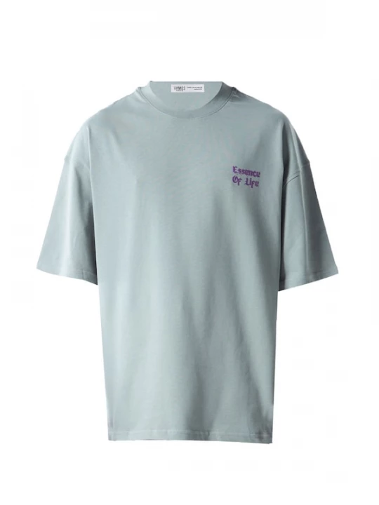 Foto van product VAMOS CLO Shirt 'Mallow' lichtblauw / grafiet / lila / wit