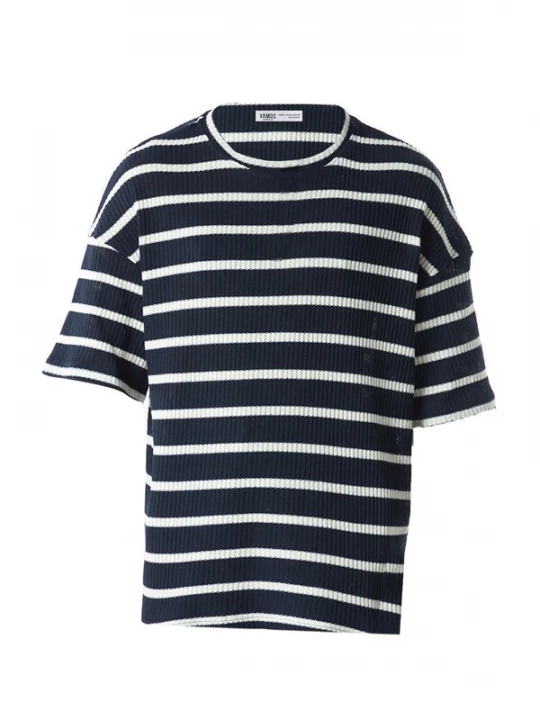 Foto van product VAMOS CLO Shirt navy / wit
