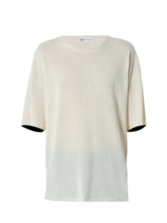 Foto van product VAMOS CLO Shirt 'Tulip' offwhite