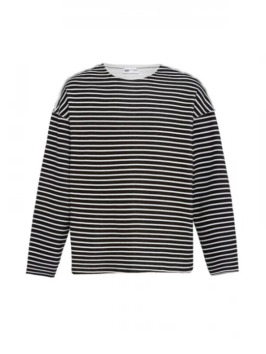 Foto van product VAMOS CLO Shirt zwart / offwhite