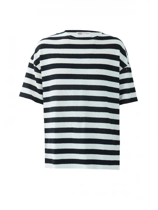 Foto van product VAMOS CLO Shirt zwart / wit