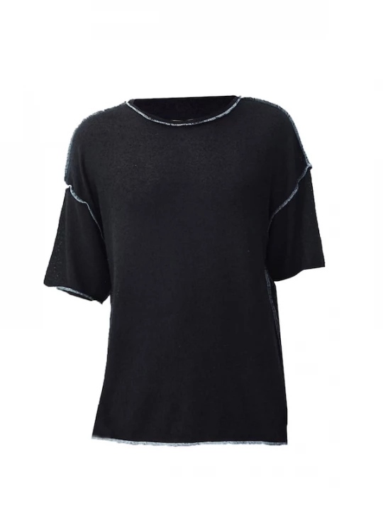 Foto van product VAMOS CLO Shirt zwart / wit
