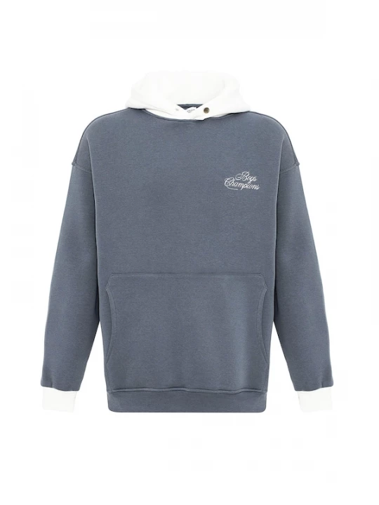 Foto van product VAMOS CLO Sweatshirt basaltgrijs / wit