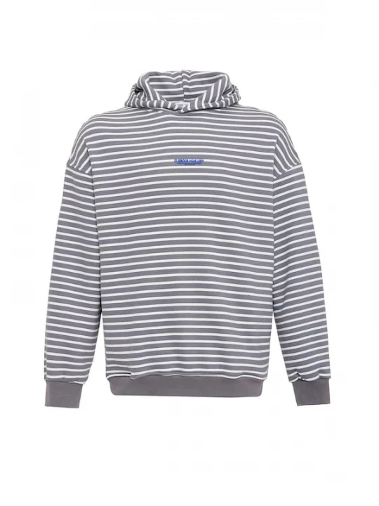 Foto van product VAMOS CLO Sweatshirt blauw / grijs / wit