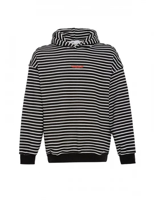 Foto van product VAMOS CLO Sweatshirt bloedrood / zwart / wit