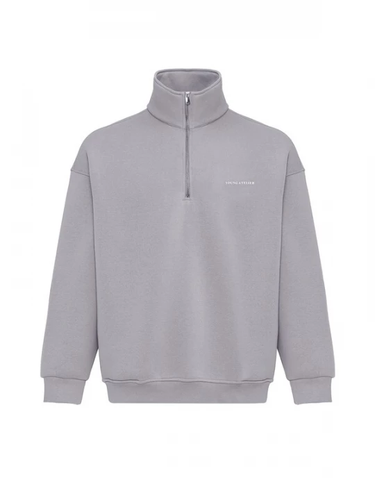Foto van product VAMOS CLO Sweatshirt grijs / wit