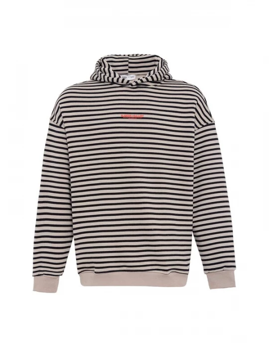 Foto van product VAMOS CLO Sweatshirt lichtbruin / rood / zwart