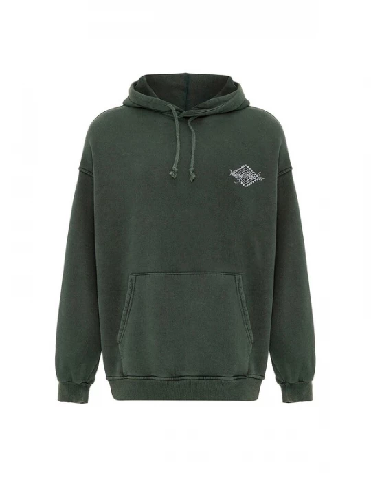 Foto van product VAMOS CLO Sweatshirt lichtgrijs / spar / zwart