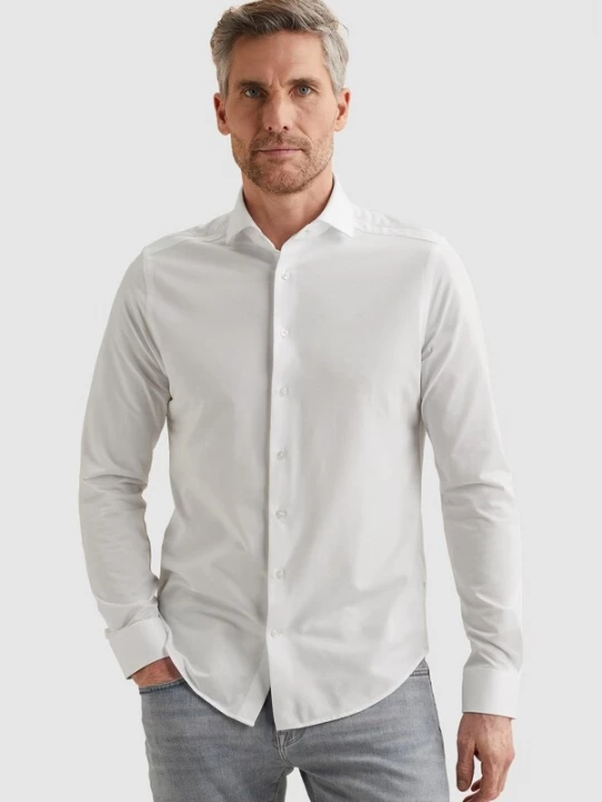 Foto van product VANGUARD Overhemd 'Elevated Knit shirt' wit