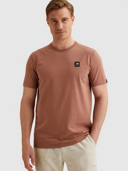 Foto van product VANGUARD Shirt 'T-shirt in cotton blend' pink
