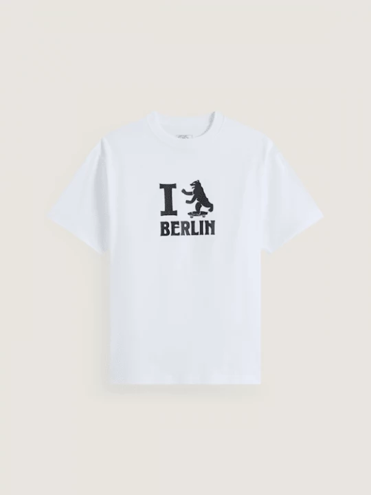 Foto van product Vans - Berlin Skate SS Tee WHITE, Man, Wit