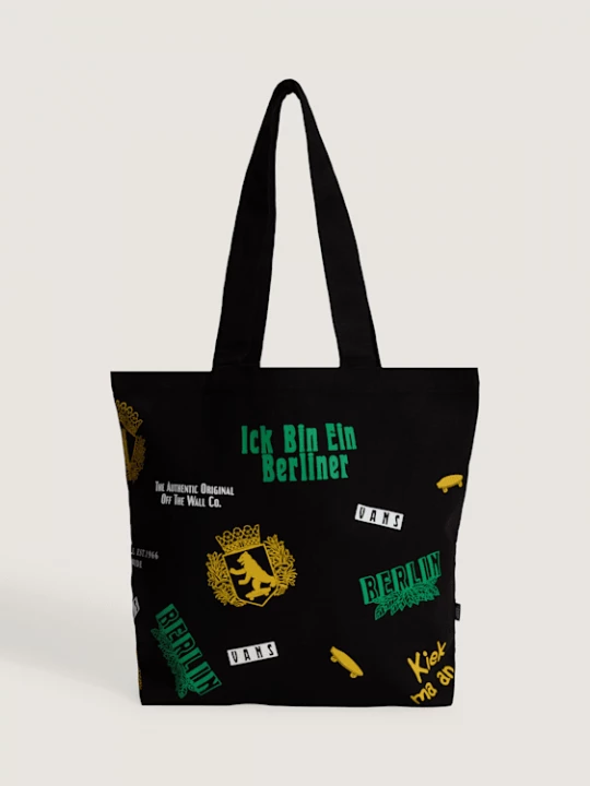 Foto van product Vans - Berlin Tote Black, Man, Zwart, Grootte: Een maat