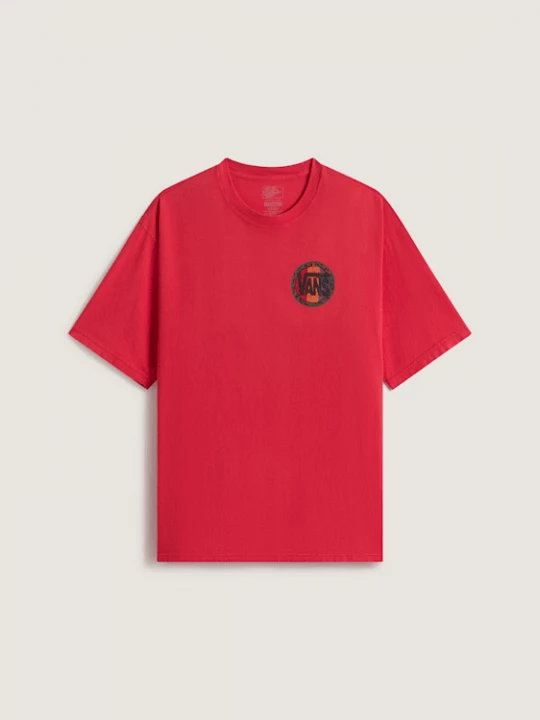 Foto van product Vans - Blotched Circle SS Tee RACING RED, Man, Rood