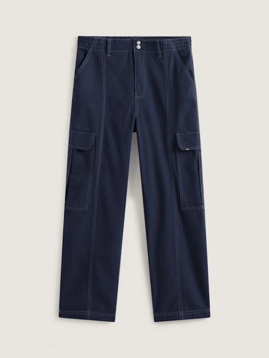 Foto van product Vans - Canvas Sidewalk Broek, Vrouw, Blauw