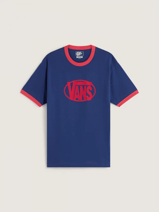 Foto van product Vans - CENTER CHEST RINGER Tee, Man, Blauw
