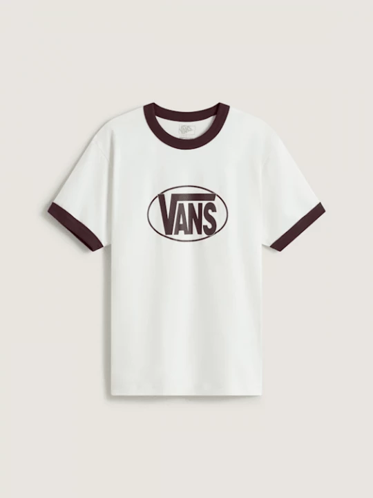 Foto van product Vans - Center Chest Ringer Tee, Man, Wit