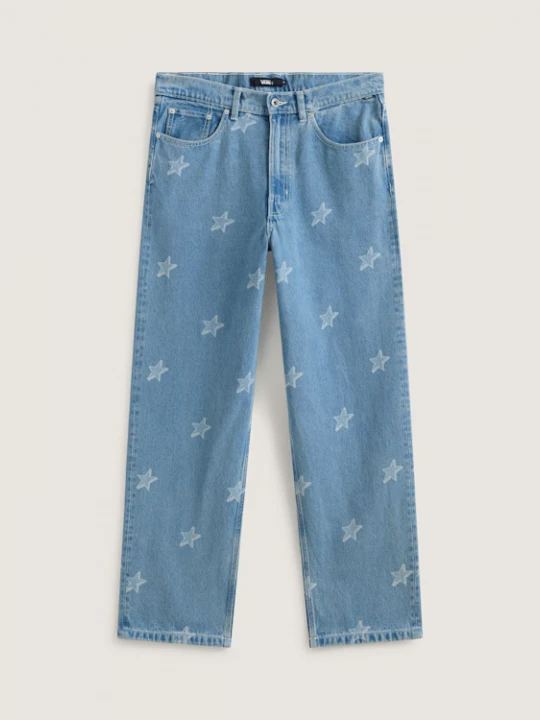Foto van product Vans - Check-5 Baggy Denim Jeans, Man, Blauw