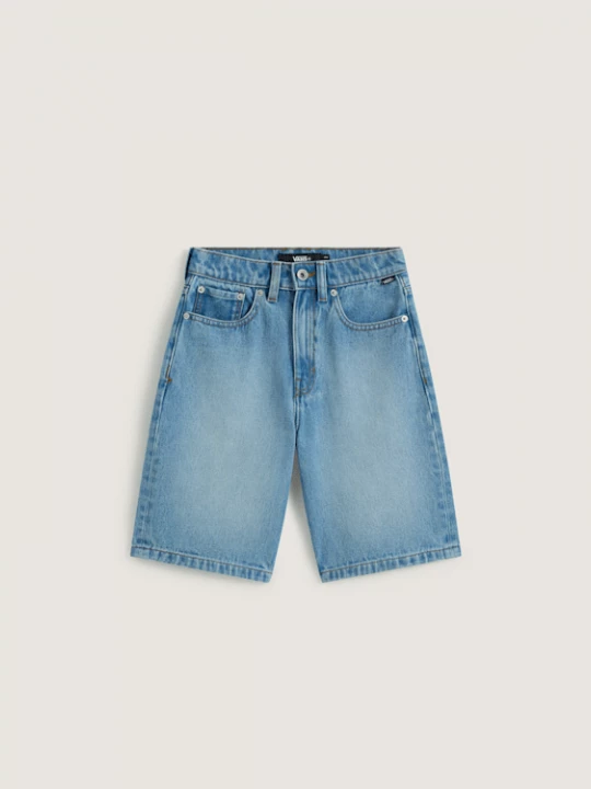 Foto van product Vans - Check-5 Baggy Denim Short voor kinderen (8-14 jaar)unisex, Blauw