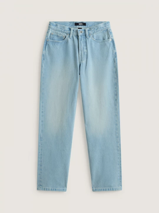 Foto van product Vans - Check-5 Mid Rise Rechte Broek, Vrouw, Blauw