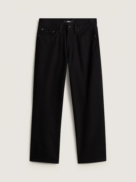 Foto van product Vans - Check-5 Mid Rise Rechte Broek, Vrouw, Zwart
