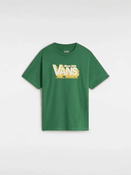 Foto van product Vans - Checker Drop Tee voor kinderen (8-14 jaar)unisex, Groen