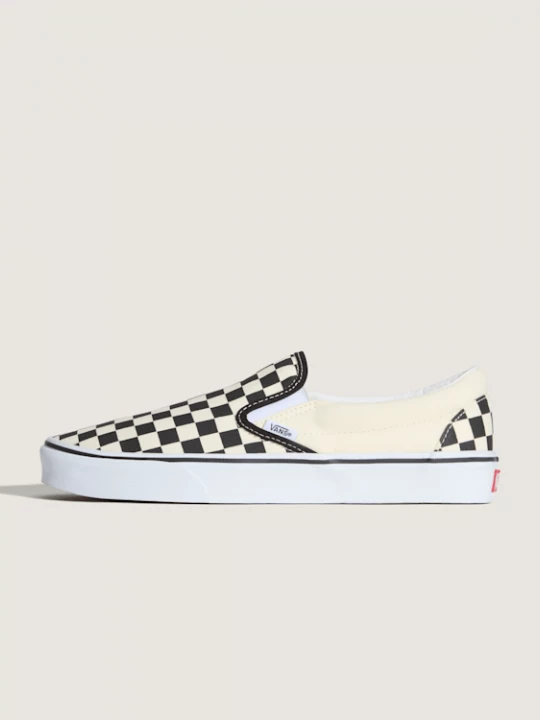 Foto van product Vans - Checkerboard Classic Slip-On Schoenen, Man, Zwart