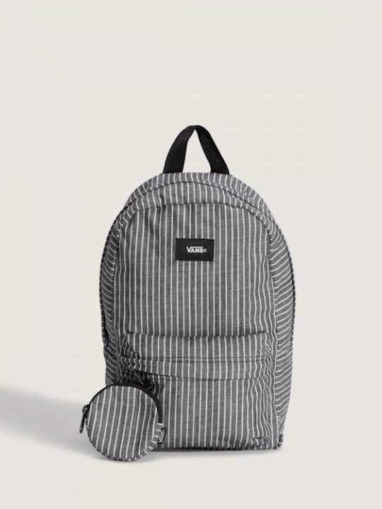 Foto van product Vans - Checkerboard Old Skool Mini Rugzak, Man, Grijs, Grootte: Een maat