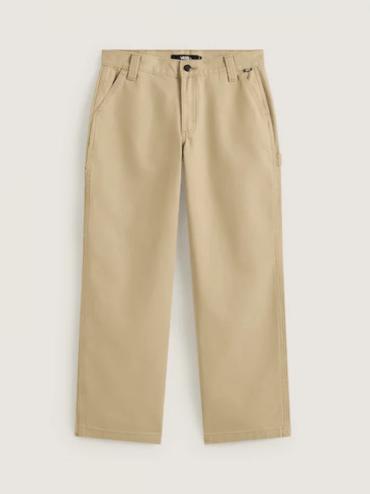 Foto van product Vans - Chore Mid Rise Rechte Broek, Vrouw, Beige
