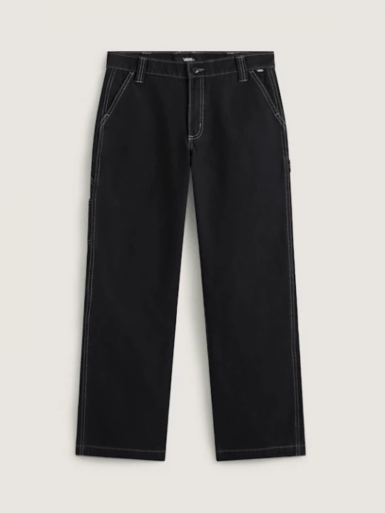 Foto van product Vans - Chore Mid Rise Rechte Broek, Vrouw, Zwart