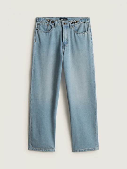 Foto van product Vans - Cinched Check-5 Baggy Broek, Vrouw, Blauw
