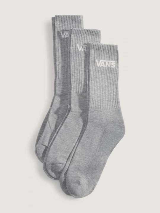 Foto van product Vans - Classic Crew Sokken (3 paar), Man, Grijs, Grootte: S (34.5-38​)