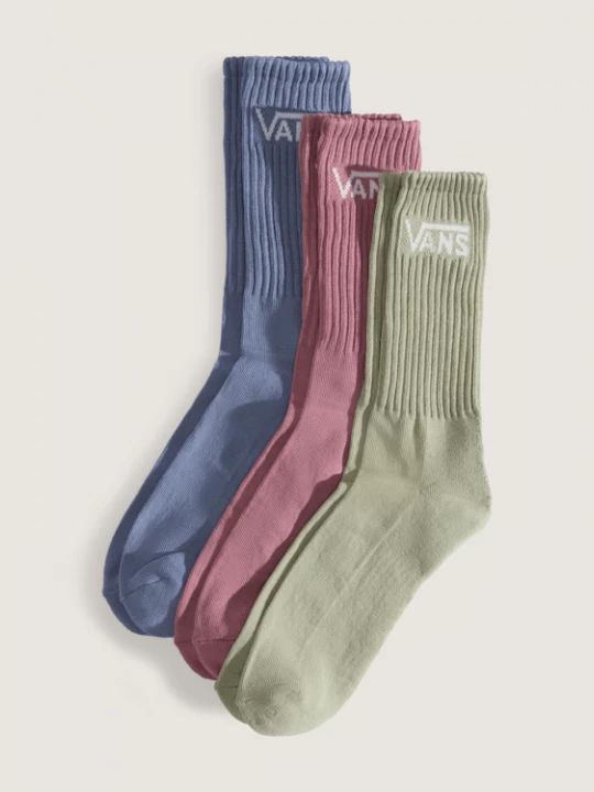 Foto van product Vans - Classic Crew Sokken (3 paar), Man, Multicolour, Grootte: S (34.5-38​)