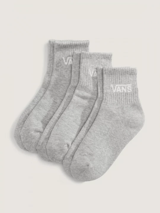 Foto van product Vans - Classic Half Crew Kindersokken (3 paar)unisex, Grijs, Grootte: XXS (27-30.5​​)
