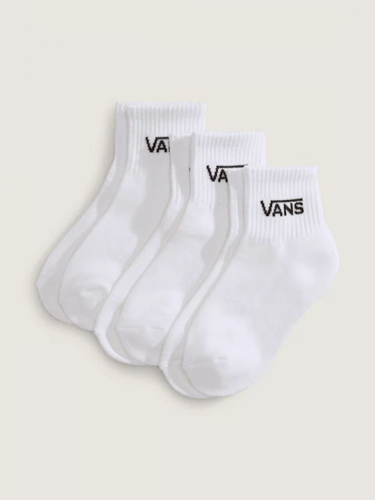 Foto van product Vans - Classic Half Crew Kindersokken (3 paar)unisex, Wit, Grootte: XS (31-34)