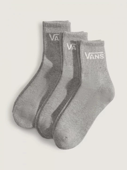 Foto van product Vans - Classic Half Crew Sokken (3 paar), Man, Grijs, Grootte: S (34.5-38​)
