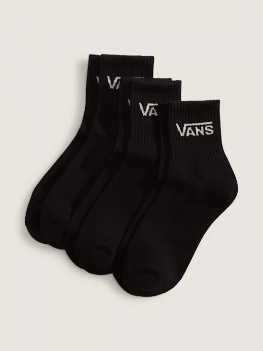Foto van product Vans - Classic Half Crew Sokken (3 paar)unisex, Zwart, Grootte: L (42.5-47​)