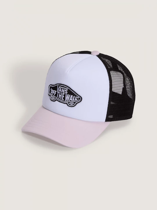 Foto van product Vans - Classic Patch Truckerpet voor kinderenunisex, Wit, Grootte: Een maat