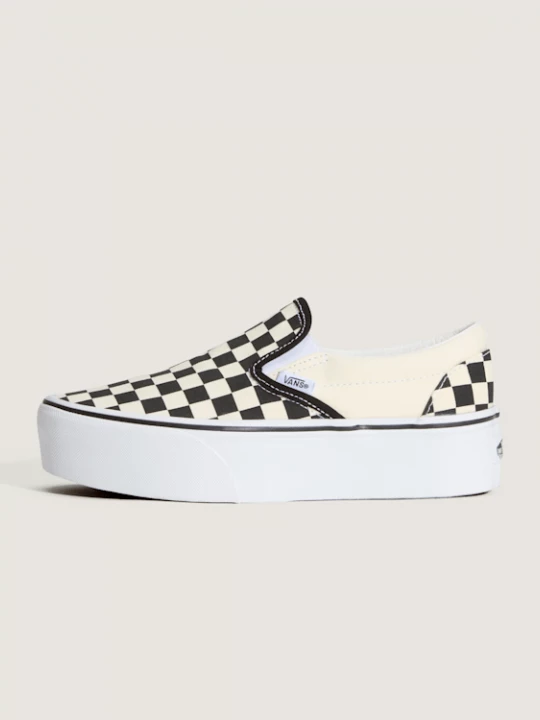 Foto van product Vans - Classic Slip-on Platform Schoenen, Vrouw, Zwart