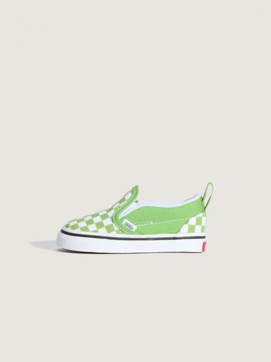 Foto van product Vans - Classic Slip-On V Checkerboard Schoenen voor peuters (1-4 jaar)unisex, Groen