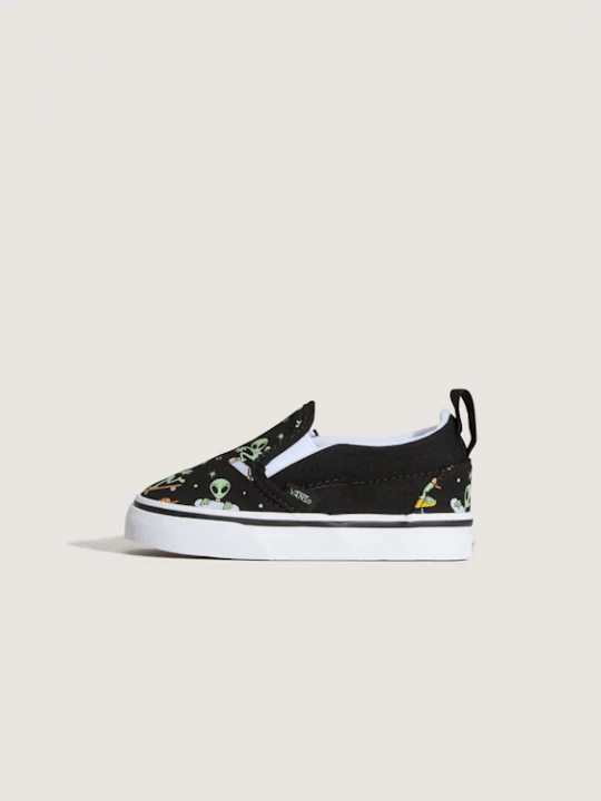 Foto van product Vans - Classic Slip-On V Peuterschoenen (1-4 jaar)unisex, Zwart