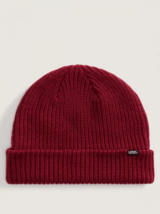 Foto van product Vans - Core Basic Cuff Beanie, Man, Bordeaux, Grootte: Een maat