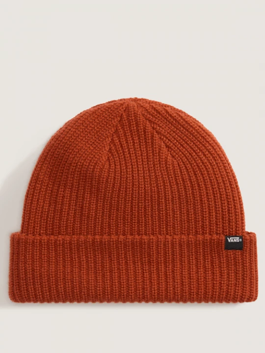 Foto van product Vans - Core Basic Cuff Beanie, Man, Oranje, Grootte: Een maat
