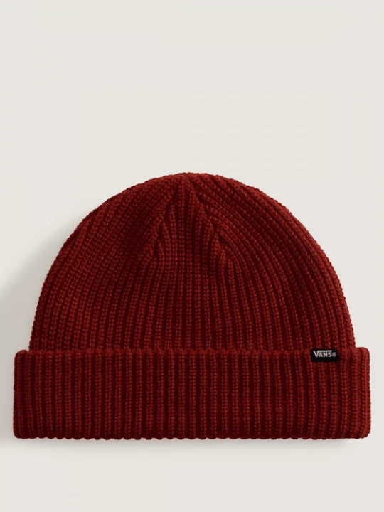 Foto van product Vans - Core Basic Cuff Beanie, Man, Rood, Grootte: Een maat