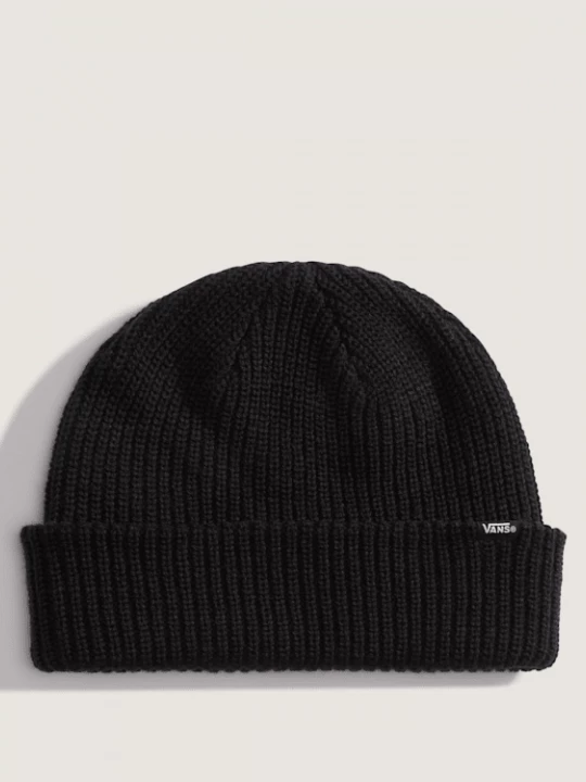 Foto van product Vans - Core Basic Cuff Beanie, Man, Zwart, Grootte: Een maat