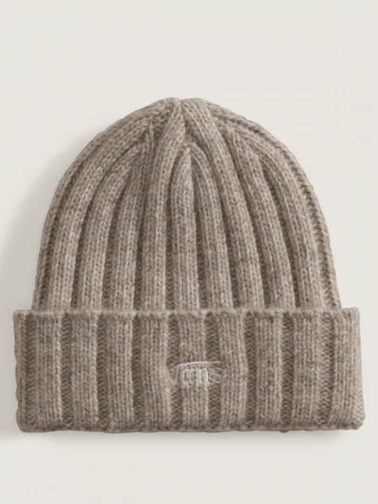 Foto van product Vans - Covey Tall Cuff Beanie Almond Crisp, Man, Beige, Grootte: Een maat