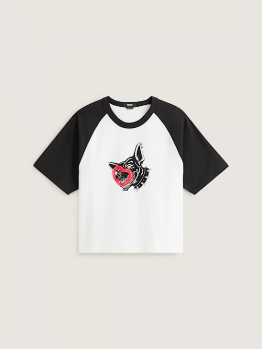 Foto van product Vans - Dayana Dog Face Short Tee, Man, Wit