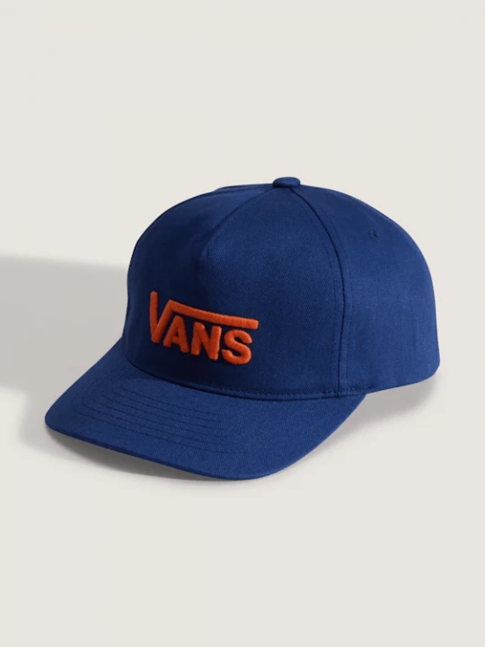 Foto van product Vans - Drop V Logo Snapback Petunisex, Blauw, Grootte: Een maat