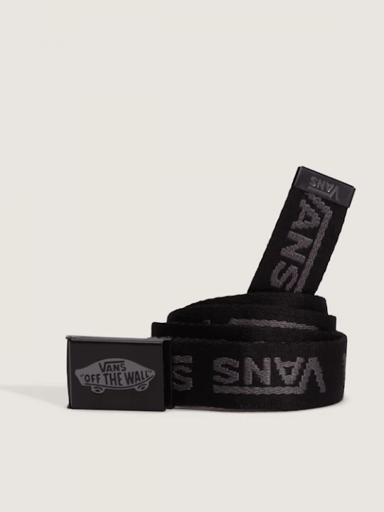 Foto van product Vans - Drop V Web Belt Black, Man, Zwart, Grootte: Een maat