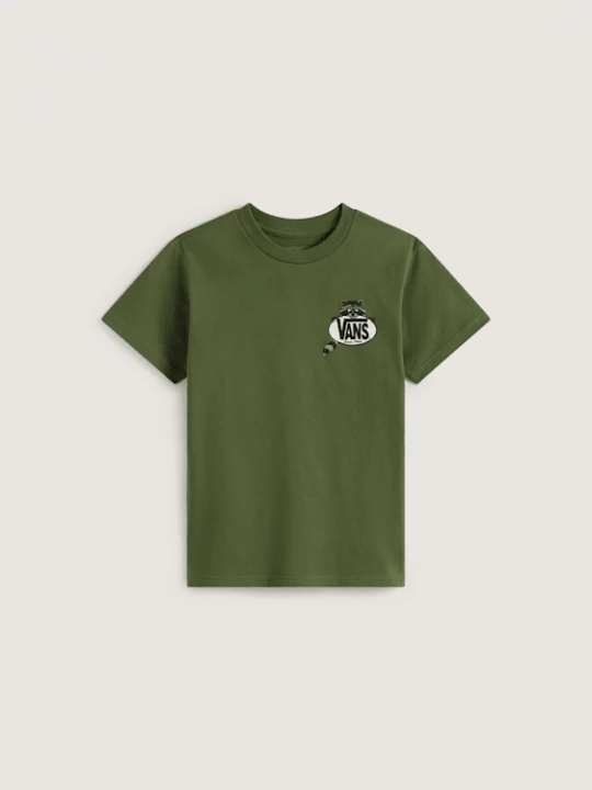 Foto van product Vans - Dumpster Raccoon Tee voor kinderen (2-8 jaar)unisex, Groen