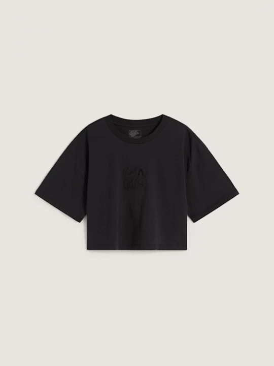 Foto van product Vans - Ellipse Relax Crop Tee, Vrouw, Zwart